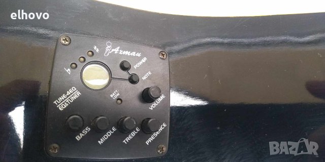 Електрическа акустична китара Axman 67280, снимка 4 - Китари - 43862318