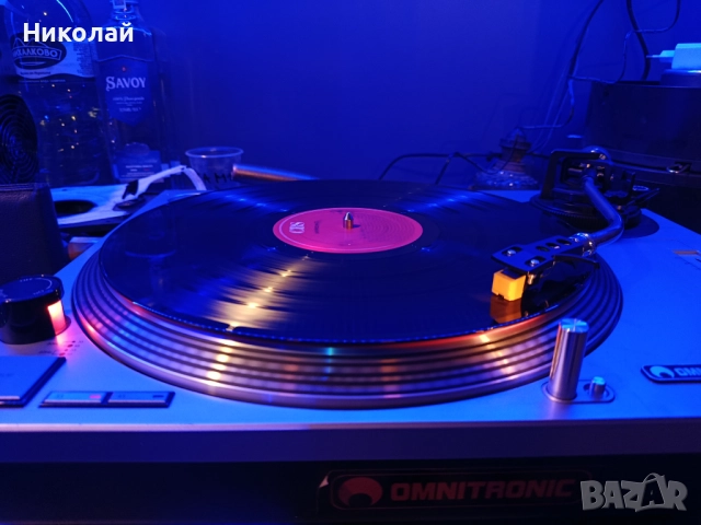 Грамофон Omnitronic DD-2250 direct drive, снимка 7 - Грамофони - 52798055