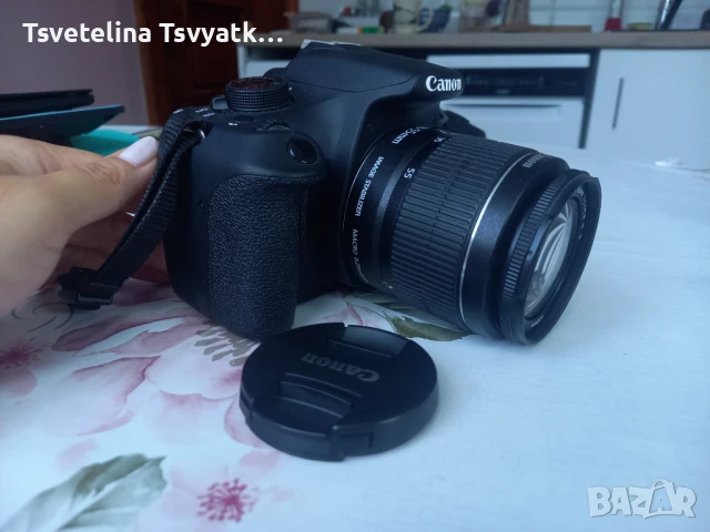 Фотоапарат Canon EOS 1200D, снимка 5 - Фотоапарати - 50828415