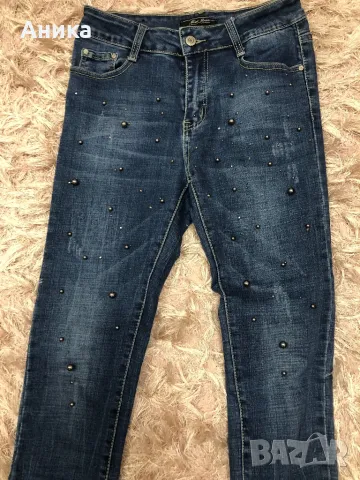 Дънки с камъчета