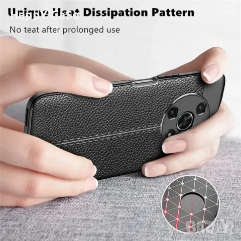 Honor Magic 7 Lite / 7 Pro / Лукс кейс калъф гръб кожена шарка, снимка 9 - Калъфи, кейсове - 48551484