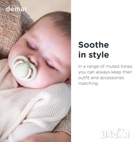 Tommee Tippee Биберон залъгалки  за новородени бебета, 0-2 месеца, 6 броя , снимка 7 - Други - 43490159
