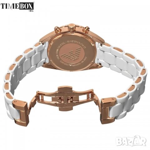 Emporio Armani AR5943 Sportivo Chronograph. Нов дамски часовник, снимка 4 - Дамски - 38800937
