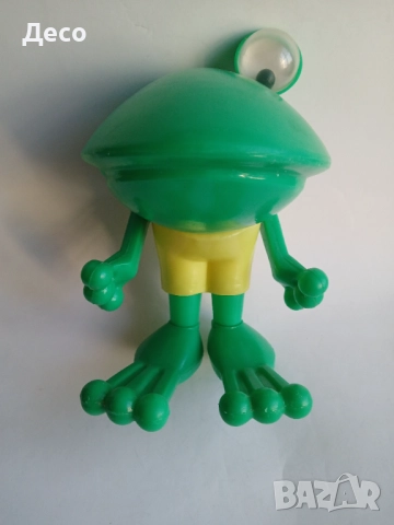 Стара голяма пластмасова играчка Жаба.
