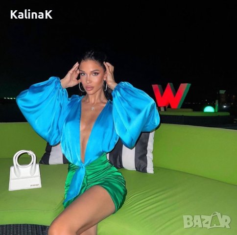 Рокля сатен