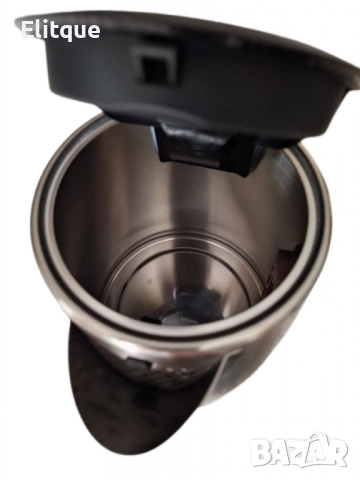 Елегантна и мощна кана за вода от неръждаема стомана – 1.7 литра с 2200 W мощност, снимка 6 - Други - 52716323