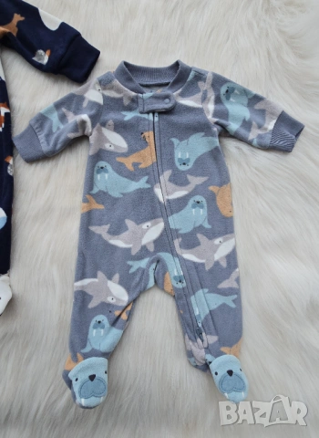 Бебешки ромпъри за недоносено бебе Carter's, снимка 3 - Бебешки гащеризони - 53464648