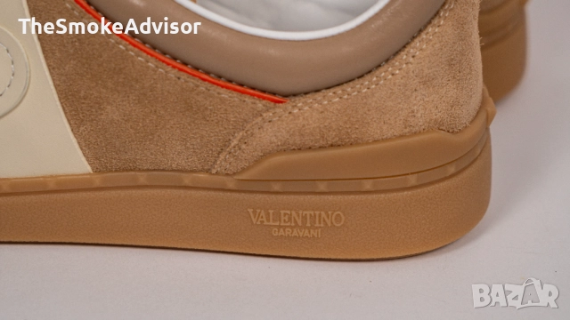 Маратонки Valentino Upvillage Low Top – Естествен Велур и NAPA Кожа, снимка 10 - Маратонки - 52436425