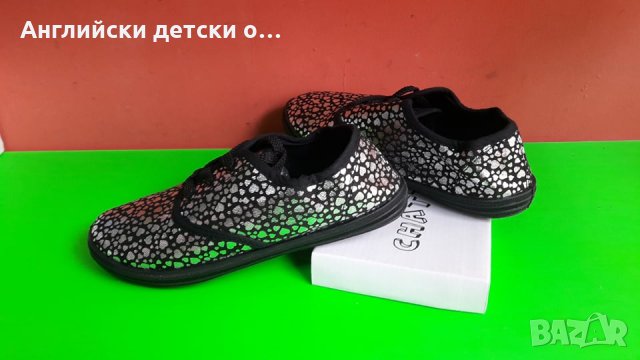 Английски детски платнеки, снимка 6 - Детски гуменки - 28369011