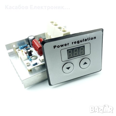 Регулатор на напрежение и мощност 10000W 230V 10kW, снимка 6 - Друга електроника - 43544374