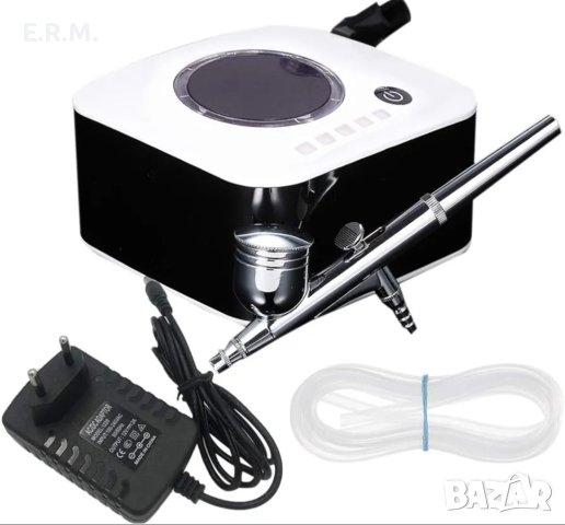 Аерограф Кислородна пръскачка  машина за овлажняване микро нано спрей за лице хидратиране на кожата, снимка 4 - Козметика за лице - 43467170