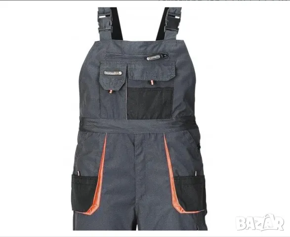 Terratrend Jobs, 3229-50-6300, работен  гащеризон, размер 56 ХХЛ , сив, снимка 3 - Други - 50012597