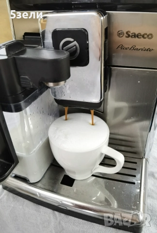 Saeco PikoBaristo - внос от Германия , пълен комплект , с БГ меню, снимка 6 - Кафемашини - 52339570