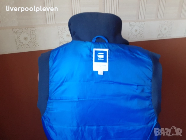 👉G-Star-Raw Original L зимен елек, снимка 5 - Якета - 52965627