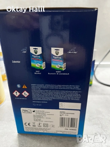 Инхалатор-WICK Sinus Inhalator с VapoPads, снимка 4 - Друга електроника - 53469623