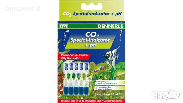"Безплатна доставка"Dennerle CO2 Special ­Indicator + pH 