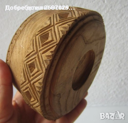 съдове от дърво:  Стар дървен съд, дърворезба, снимка 13 - Други - 29475099