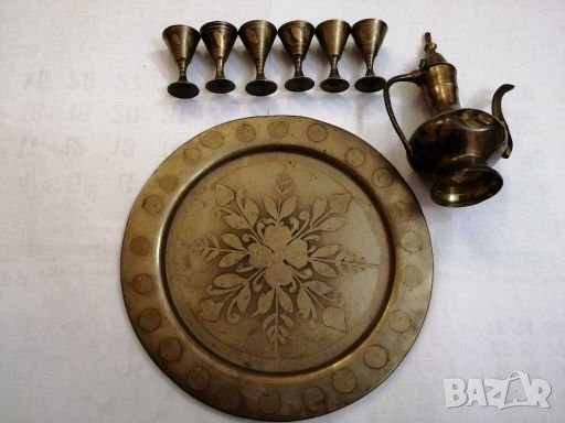 Месингов сервиз. , снимка 7 - Антикварни и старинни предмети - 27691647