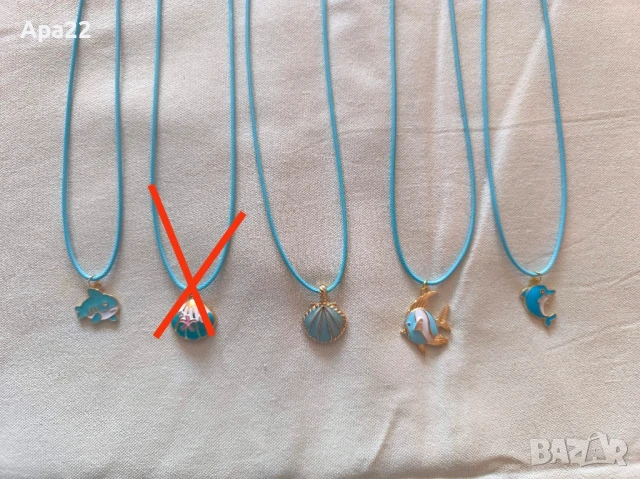 Гердани с котки , кучета  и морски елементи, снимка 10 - Колиета, медальони, синджири - 50985909