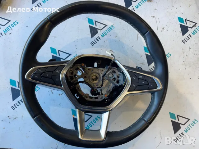 484000413R, 34268124D кожен мултифункционален волан от Renault Captur 2 HFMF, 1.3TCe, Двигател H5H47