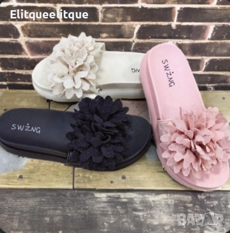 Вашият летен хит: Разчупени дамски плажни чехли, снимка 5 - Чехли - 52217826