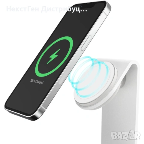 OtterBox MagSafe Charging Stand 15W MFi Black White | Нов | 24м Гаранция