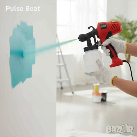 Електрически пистолет за боядисване Electric Paint Sprayer Elite, снимка 6 - Други инструменти - 52405021