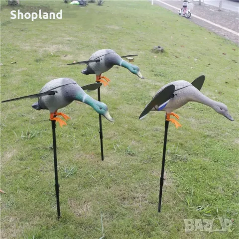 Реалистична електрическа примамка "Летяща патица" за лов, снимка 7 - Стръв и захранки - 48673690