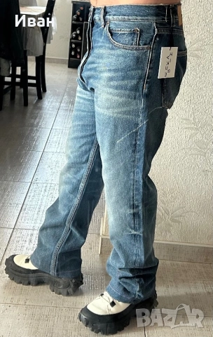 Уникални италиански дънки “ Haikure”, снимка 8 - Дънки - 53595154