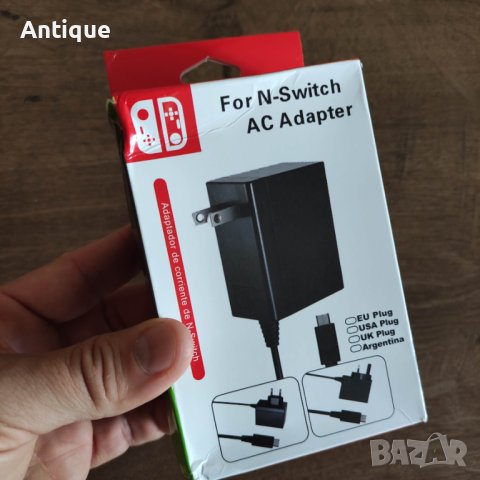 Адаптер за Nintendo Switch, Зарядно AC Adapter, снимка 11 - Аксесоари - 43480687