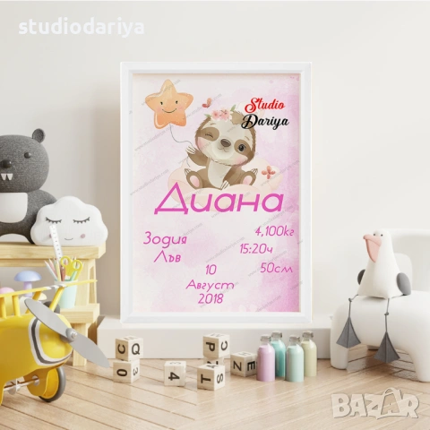 Бебешки визитки за момиче, снимка 8 - Други - 53147584