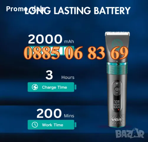 Професионална машинка за подстригване на кучета, котки и домашни любимци, снимка 3 - Други стоки за животни - 48903097