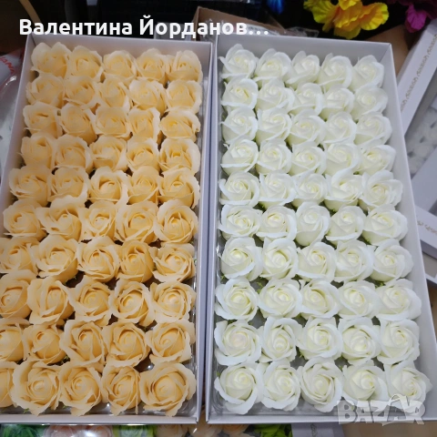 сапунени рози , снимка 13 - Изкуствени цветя - 53296012