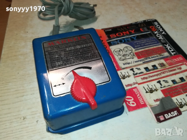 MARKLIN TRAFO 6413-MADE IN WESTERN GERMANY ВНОС SWISS 130925139, снимка 2 - Друга електроника - 51703902