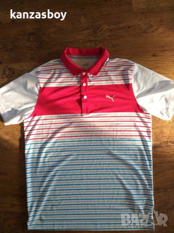 puma golf - страхотна мъжка тениска КАТО НОВА, снимка 5 - Тениски - 36991214