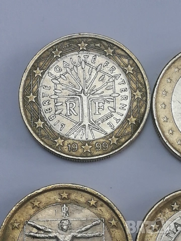 11 монети от 1 евро различни, снимка 2 - Нумизматика и бонистика - 50436123