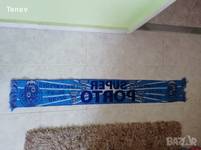 Порто Шампиони 1995 1996 1997 1998 колекционерски ретро футболен шал Super Porto Vintage , снимка 2 - Футбол - 49303057