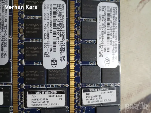 Sorver ram HP takim, снимка 3 - RAM памет - 48089147