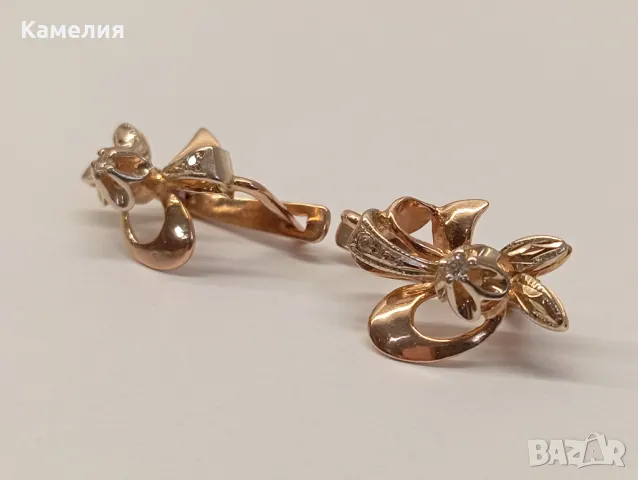 Руско злато , снимка 4 - Обеци - 48343965