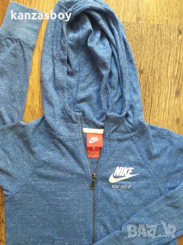 Nike Sportswear Girls Vintage Full-Zip Hoodie - страхотно детско горнище, снимка 3 - Детски анцузи и суичери - 32225454