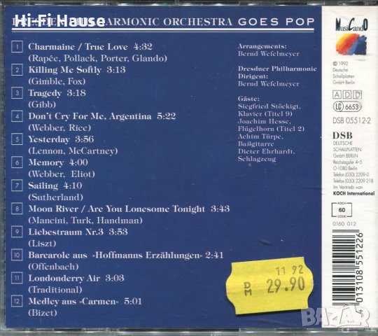 Dresden Philharmonic Orchestra, снимка 2 - CD дискове - 35381764