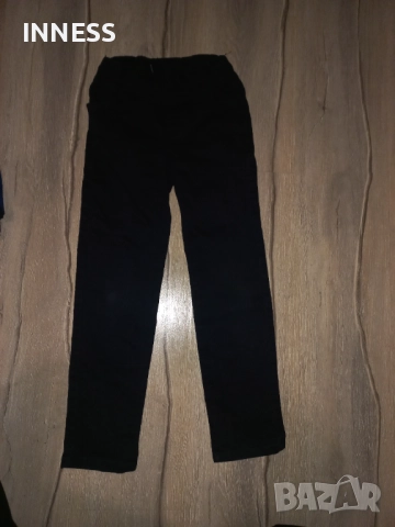 Тъмносини  дънки/ Черен панталон, снимка 4 - Детски панталони и дънки - 52110867