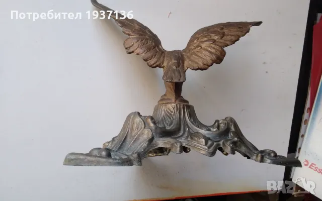 Орел бронз .Царство България 1920-1930 г., снимка 4 - Антикварни и старинни предмети - 48773084