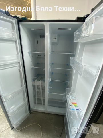 Американски хладилник Инвентум SKV0178B, снимка 3 - Хладилници - 32491317