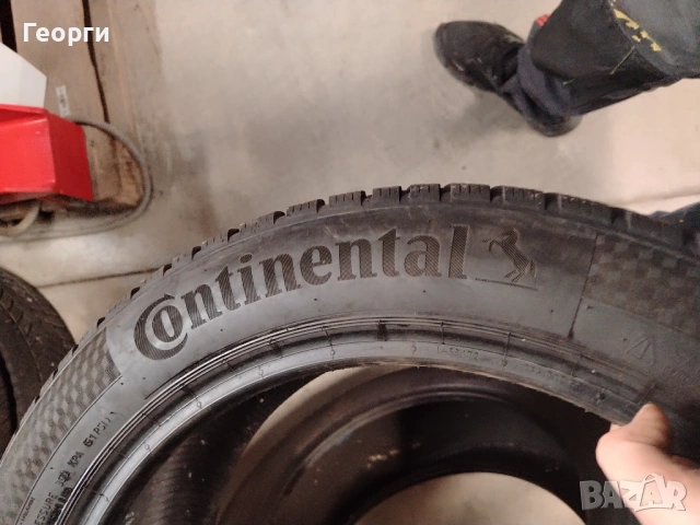 2бр.зимни гуми 205/55/17 Continental, снимка 5 - Гуми и джанти - 53212614