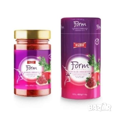 Билкова паста за отслабване с розмарин и нар NURS 400 гр.