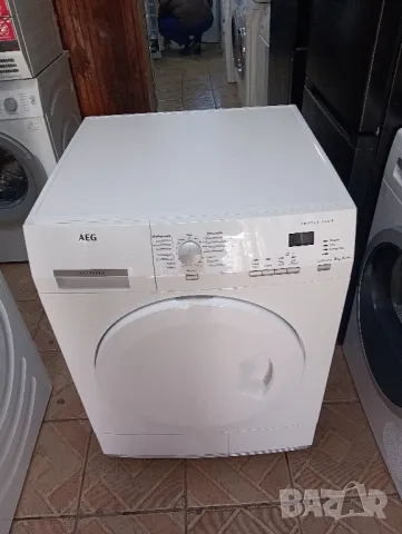 Много икономична сушилня с термопомпа АЕГ Aeg Protex Plus A+++ 8кг 2 години гаранция!, снимка 7 - Сушилни - 48723914
