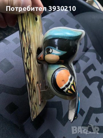 Метална механична играчка КЪЛВАЧ 18см