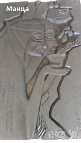 Египетска дърворезба, снимка 4 - Колекции - 26585772