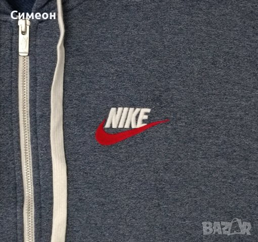 Nike NSW Heritage Fleece Hoodie оригинално горнище M Найк спорт суичър, снимка 4 - Спортни дрехи, екипи - 44046725